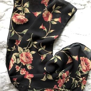 Floral scarf